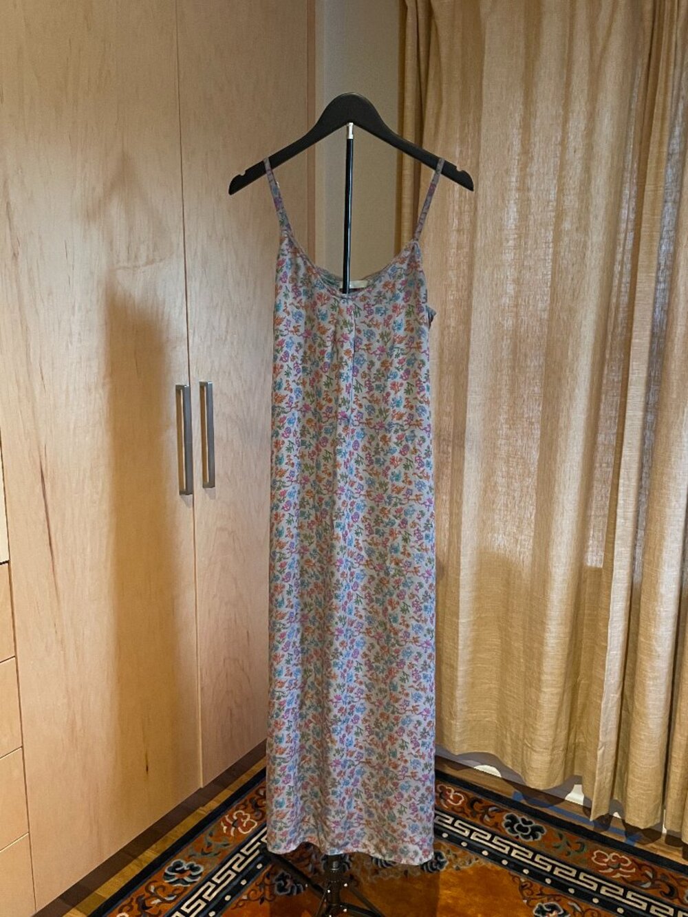 Vince silk slip dress